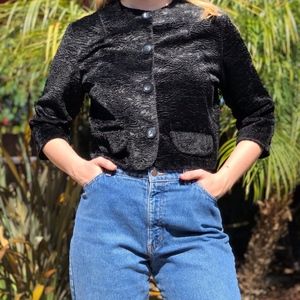 Vintage 50's 60's Roos Atkins 3/4 Cropped Jacket
